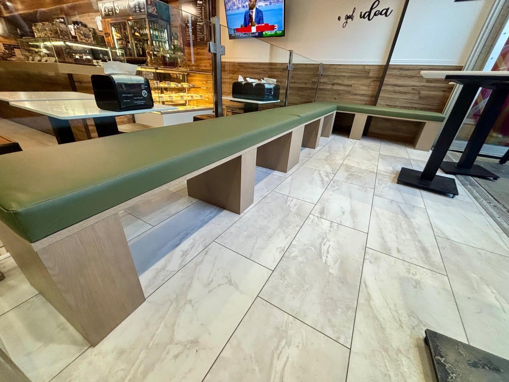 Retail bench seating