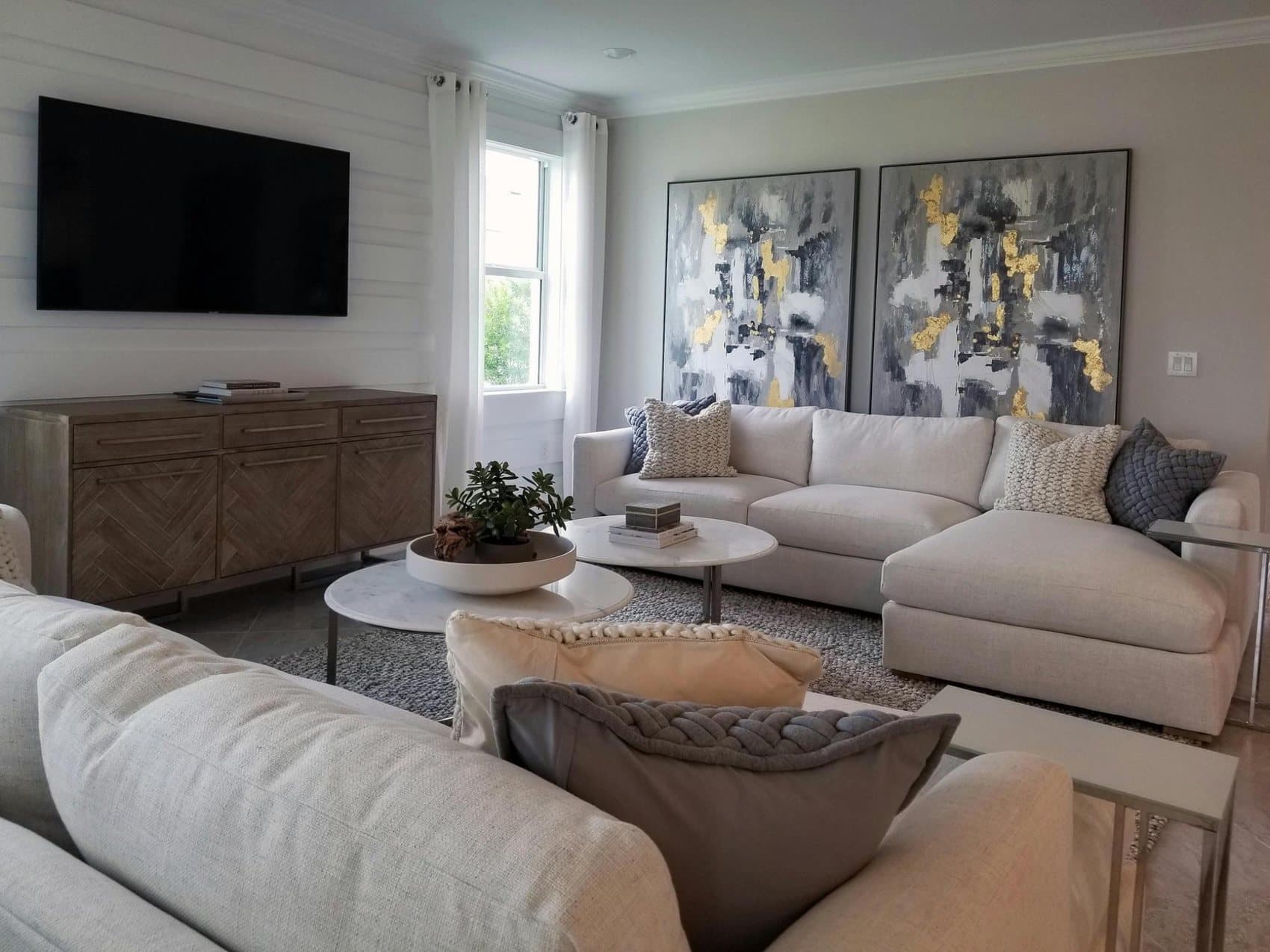 Family-room sectional